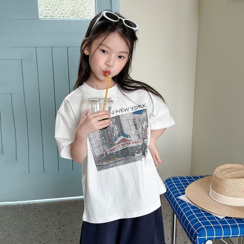 アメリカンレトロニューヨーク半袖Tシャツ