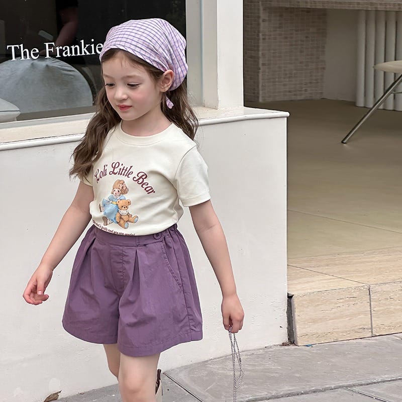 プリンスくまプリント半袖Tシャツ