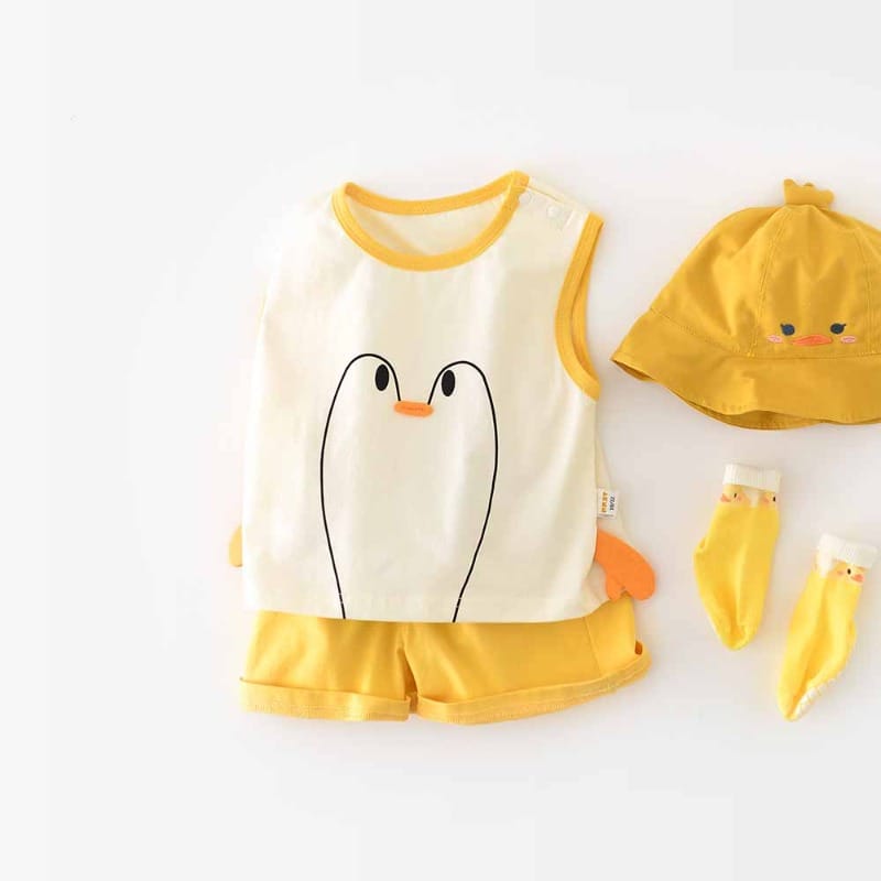 【セット】キュートマウスノースリーブハーフパンツセット