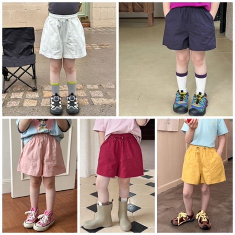 ベーシックドローストリングハーフパンツ
