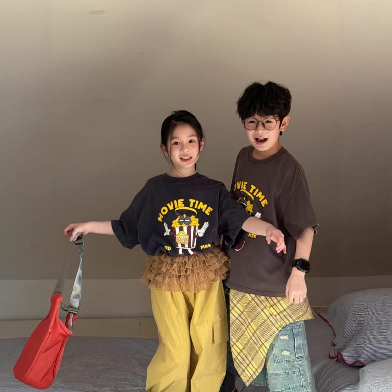 【KID】ムービータイムポップコーン半袖Tシャツ