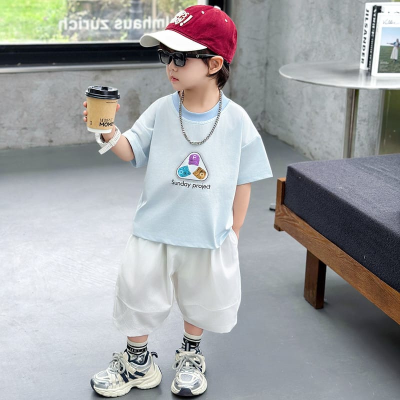 【セット】サンデープロジェクト半袖Tシャツパンツセットアップ