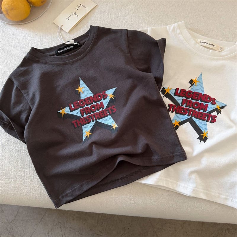 レジェンドスターグラフィック半袖Tシャツ