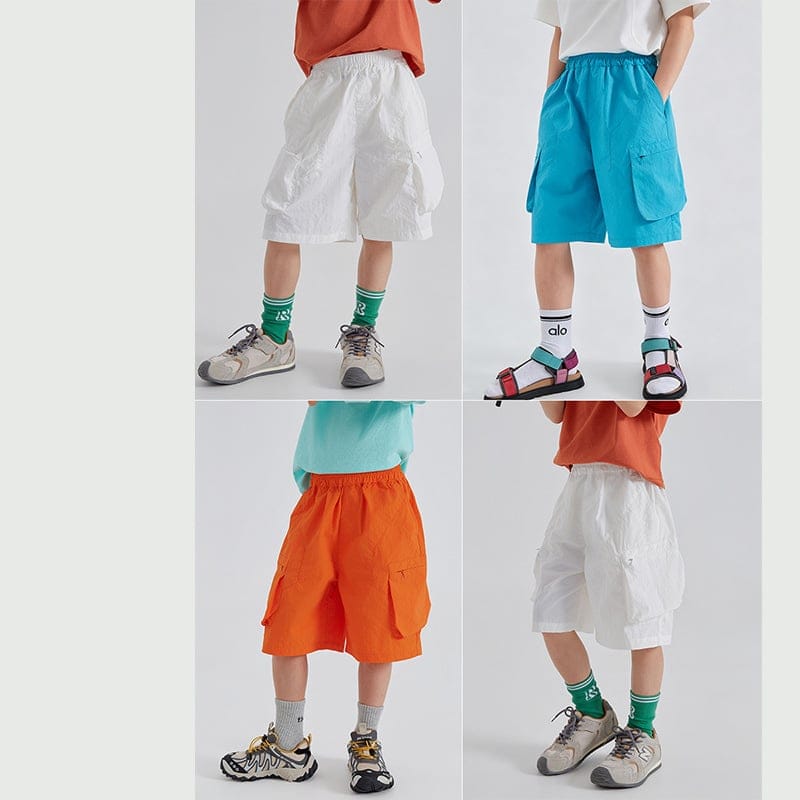 サイドポケットカーゴハーフパンツ