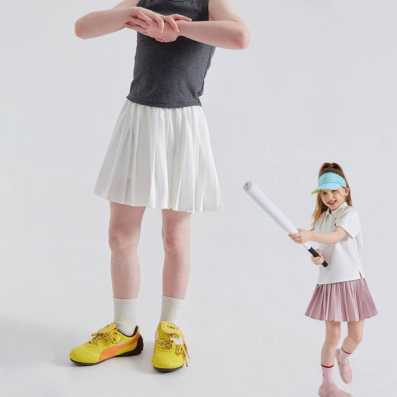 【KID】ピクニックアウトドアプリーツスカート