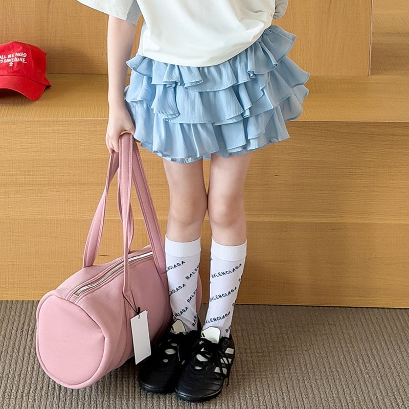 【KID】フェアリーティアードフリルキュロットパンツ