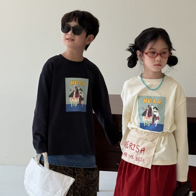 HOLAパーティーダンス長袖Tシャツ