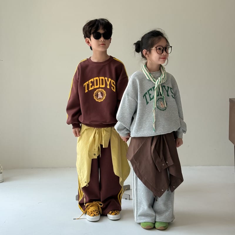 【セット】ガーデンくまカレッジロゴスウェット上下セット