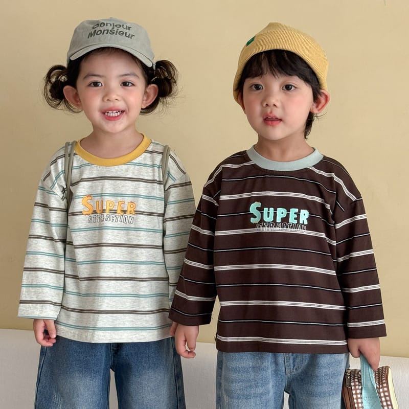 サーファーエディションストライプ長袖Tシャツ