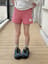 ピンク7分丈レギンス