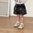 ブラックハーフパンツ