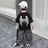 ブラック上下セット