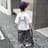 アイボリー上下セット