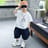 アイボリー上下セット
