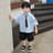 ブルー上下セット