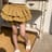 イエローショートパンツ