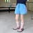 ブルーショートパンツ