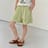 グリーンショートパンツ