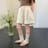 アイボリーショートパンツ